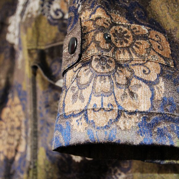 AW13 DRIES VAN NOTEN PRINTED COAT L - Picture 10 of 15